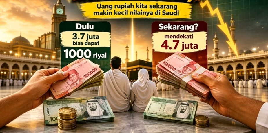 Dampak Nilai Tukar Rupiah Terhadap Mata Uang Riyal